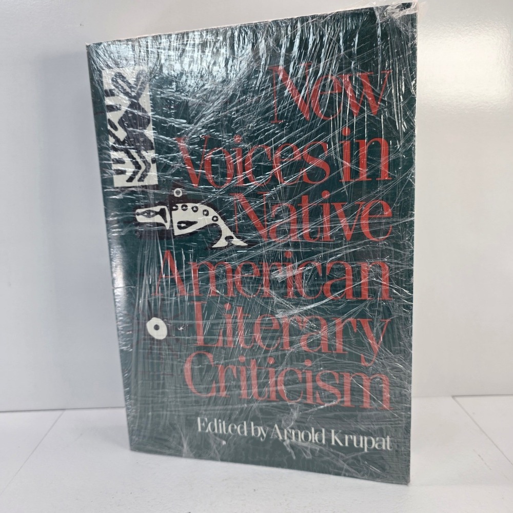 New Voices in Native American Literary‎ Criticism Arnold Krupat Book